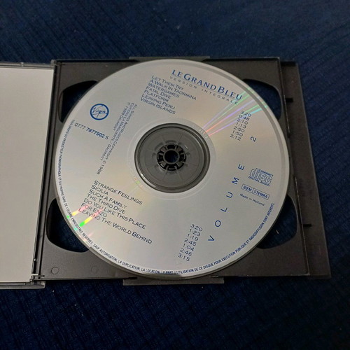 Soundtrack Le Grand Bleu 2×CD σαν καινούργιο, special edition