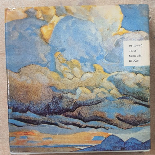 Zlato v Azuru Russian Poetry Anthology used, Czech language