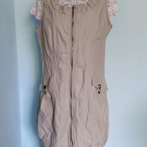 Ofelia Unique Dress with Metallic Thread L/XL like new