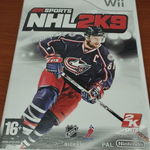 NHL 2K9 Wii game used, complete and very good condition