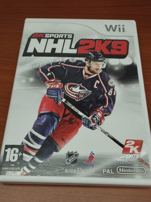 NHL 2K9 παιχνίδι Wii μεταχειρισμένο, πλήρες και σε πάρα πολύ καλή κατάσταση