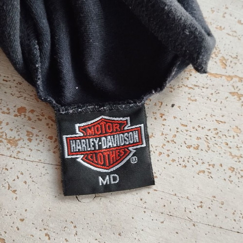 Vintage Harley Davidson original crop-top like new, black, size M