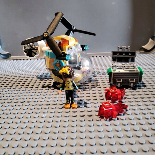 Lego DC Super Hero Girls Bumblebee Helicopter used