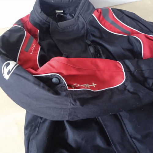 Buse Motorcycle Jacket No XXXL used with shoulder, back and elbow protectors