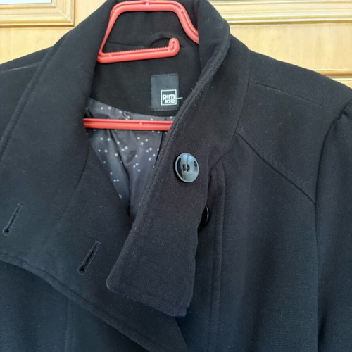 Women's black Pimkie coat used, size S