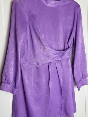 Zara women's dress purple lilac backless medium used