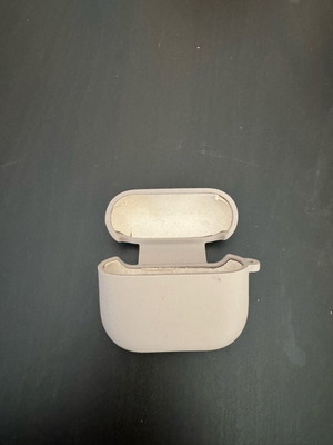 Silicone case for Apple AirPods 3 new, beige/cream