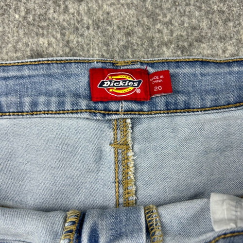 Dickies Girl Denim shorts used, blue, high waist, Y2K streetwear skate women's summer
