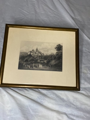 Vincenc Morstadt Art Print Prague Castle like new