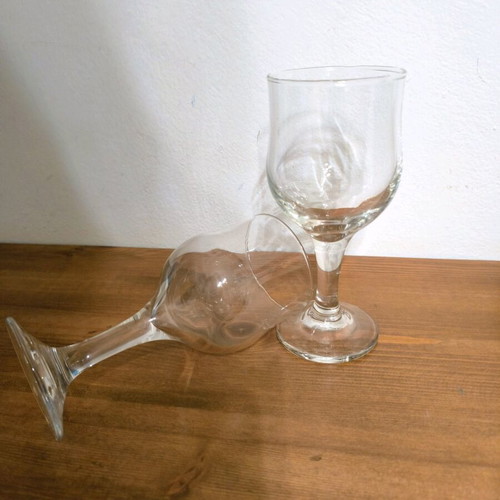 Glassware like new, set of 2 glasses