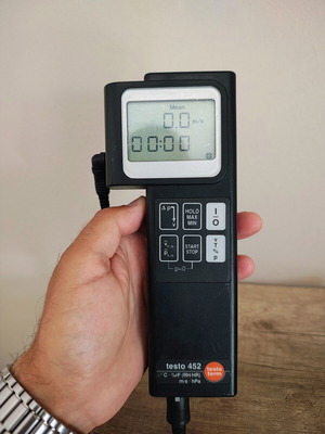 Συσκευή Testo 452 σαν καινούργιο χωρίς μπαταρία και φορτιστή