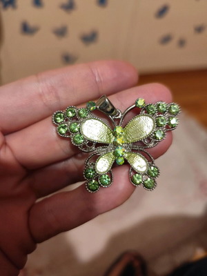 Butterfly pendant used in excellent condition
