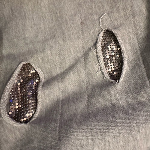 Women T-shirt XL used, gray