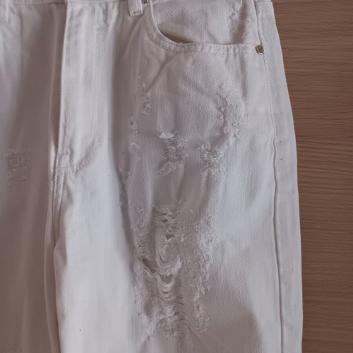 Bershka white women's jeans like new, size S
