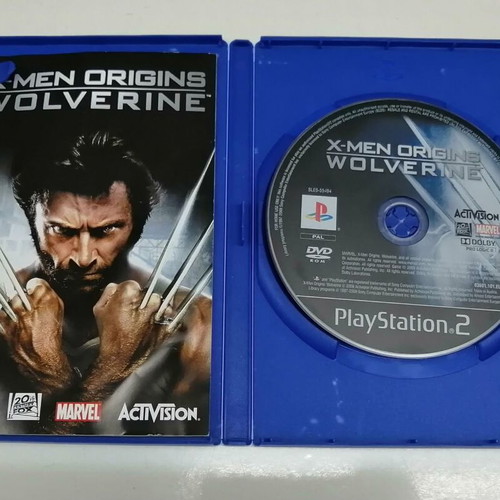 X-Men Origins Wolverine PS2 game, English