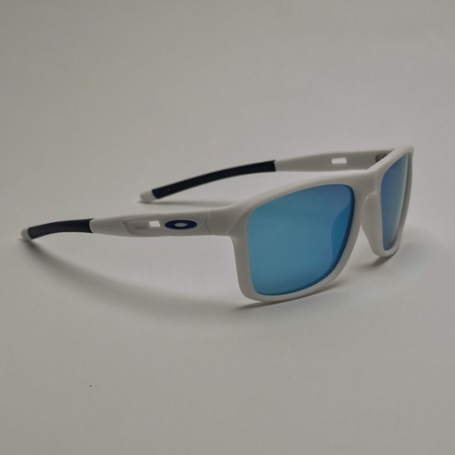 Oakleey Sport sunglasses new, polarized, blue and orange