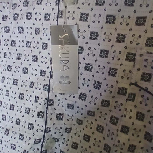 Men's classic pajama set with buttons new, cotton two-piece