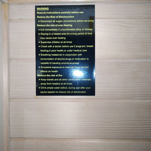 Sauna Helo HSI20 for 2 persons like new with infrared