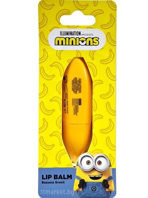 Lip Balm Minions με άρωμα μπανάνα 4 γρ νέο