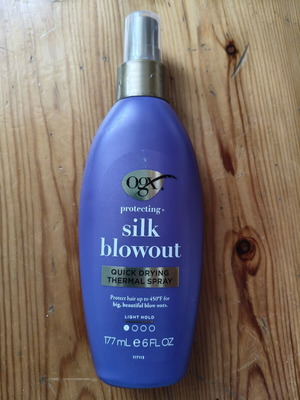 Silk Blowout OGX Quick Drying Thermal Spray 170 ml like new