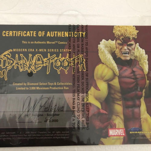 Sabretooth X-Men Jim Lee Statue Modern Era 8 inches new