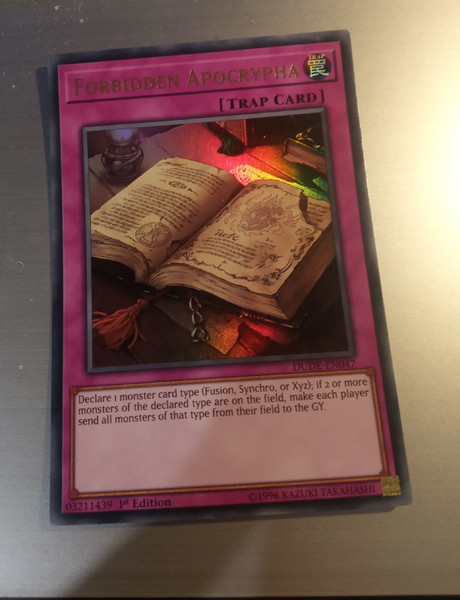 Forbidden Apocrypha (Ultra Rare)