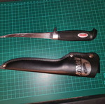 Rapala Ψαρευτικό Μαχαίρι Φιλεταρίσματος Σαν Καινούργιο Με Δερμάτινη Θήκη