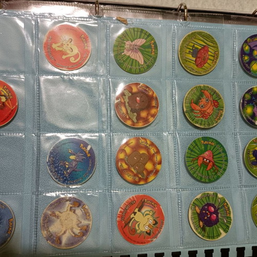 Pokémon tags used, pack of 182 single pieces
