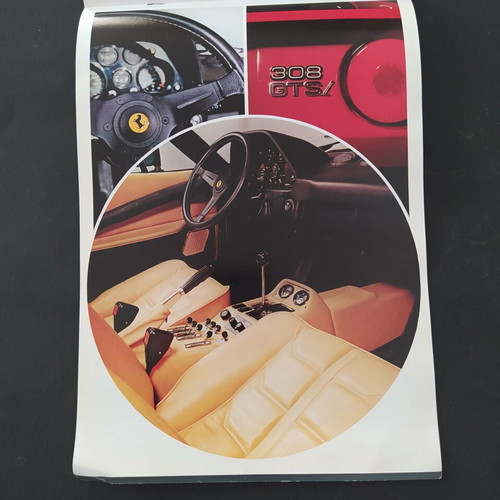 Ferrari 308 GTB/GTS 1981 car brochure