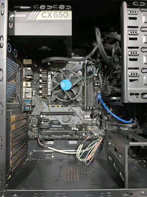 Desktop PC Intel i7 8700 used for office and home
