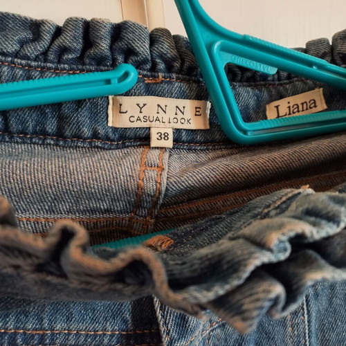 Lynne denim baggy high-waisted jeans new, size 38, blue