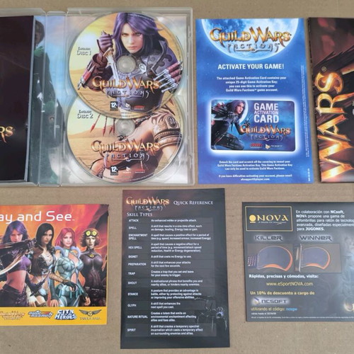 Guild Wars Factions Collector's Edition PC game like new