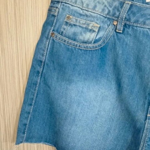 Pink Woman denim shorts new, size M 38 10, blue