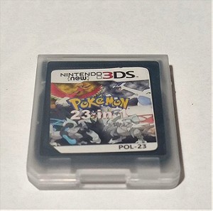 Pokemon DS Game Series Memory Card for NDS 3DS Video Game Console 23 In 1 Pokemon Cards English Language US Version