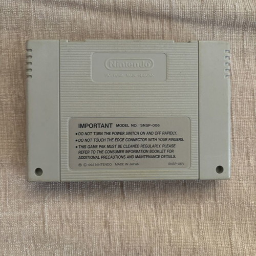 Street Fighter II Super Nintendo SNES game used