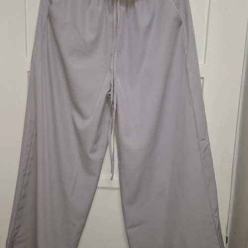Women's summer pants new, lightweight, comfortable, wide, gray