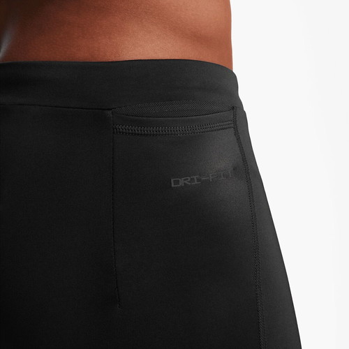 Nike Men's Running Leggings Dri-FIT with Inner Shorts L Black New