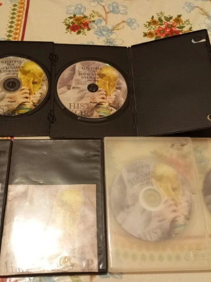 History of the World Cup Football 11 DVDs like new, English and Greek