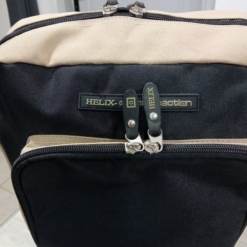 Crossbody bag new, black, durable material for cyclists