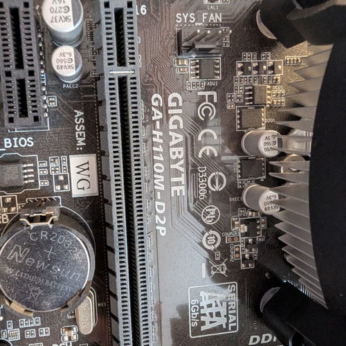 Σετ Gigabyte GA-H110M-D2P με Intel i5-6500, 8GB DDR4 και Arctic Cooler μεταχειρισμένο