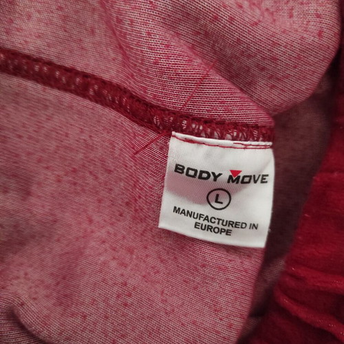 Velour children's sweatpants Bodymove L like new, red