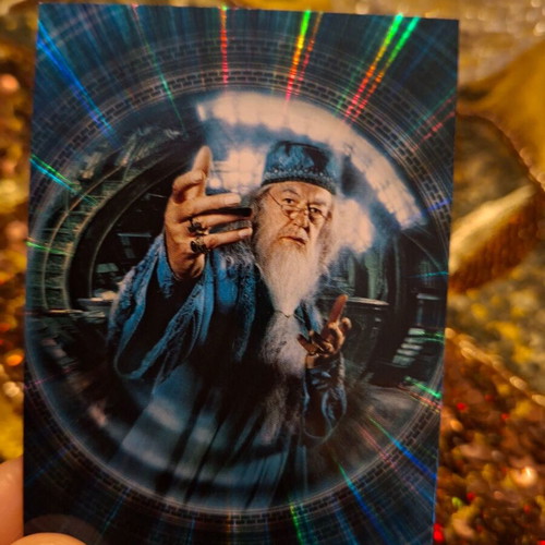 Albus Dumbledore Harry Potter collectible card new, rare