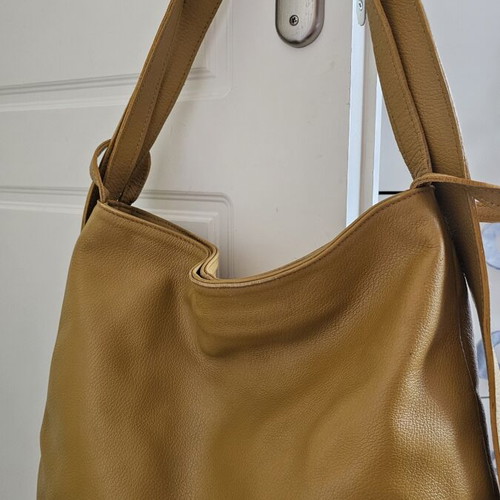Borse in Pelle shoulder bag used, yellow leather