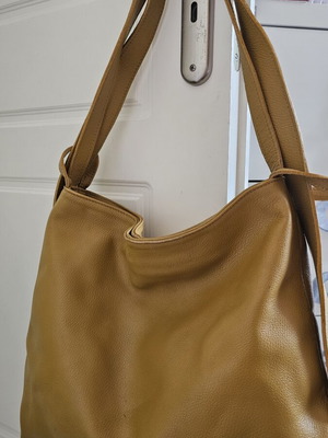 Borse in Pelle shoulder bag used, yellow leather