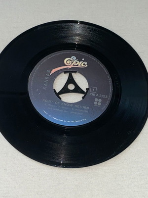 Kansas Dust In The Wind rare Greek 45 rpm vinyl record rock
