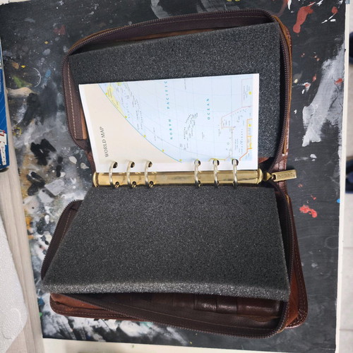 Ciudi Italy leather organizer like new