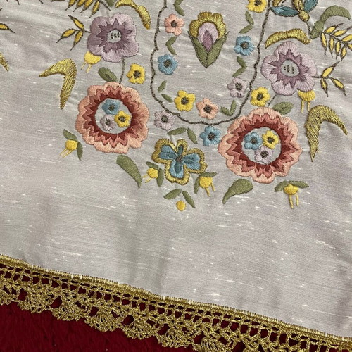 Handmade Tsevres unused 114 x 42