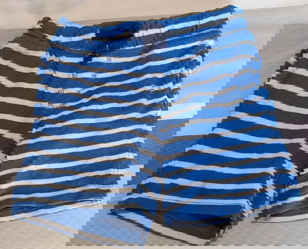 Σορτσάκι mothercare παιδικό, μπλε με άσπρες ρίγες, για 3ων ετών -- 98cm