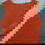  Λινό πορτοκαλί top Monsoon