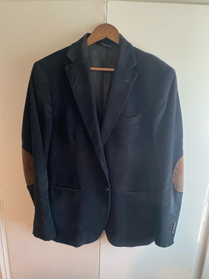 Rollmann corduroy jacket used, size 52, black